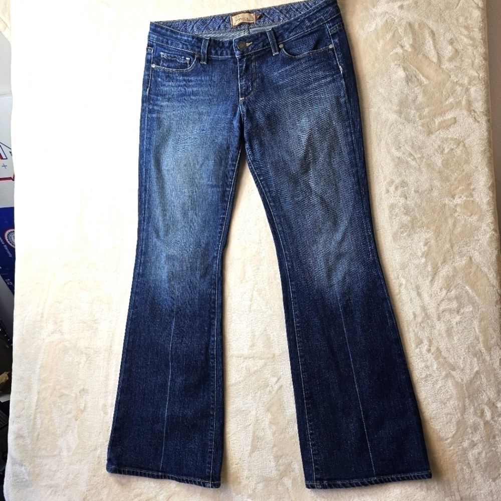 Paige Denim Petite 30 Women’s Jeans Bootcut Slight Flare Retro USA Made Laurel